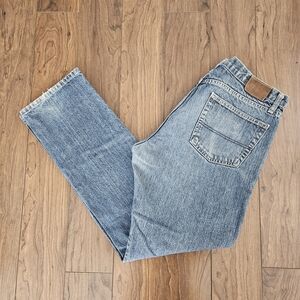 Vintage Quiksilver Quickjean Jeans Mens 36 Straight Leg Blue Denim Pants Y2K